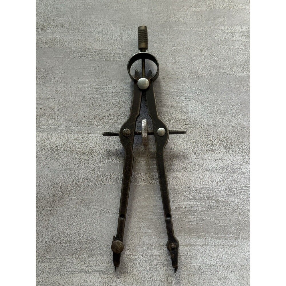 Vintage Vemco Drafting/Drawing Tool Architectural Drafting Red Dot Compass 1950